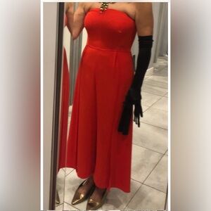 Gabrielle Union Fabulous strapless Pant/skirt dress! In Great Condition!